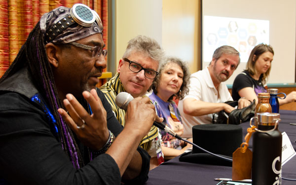 Discussion panel at SoonerCon 29