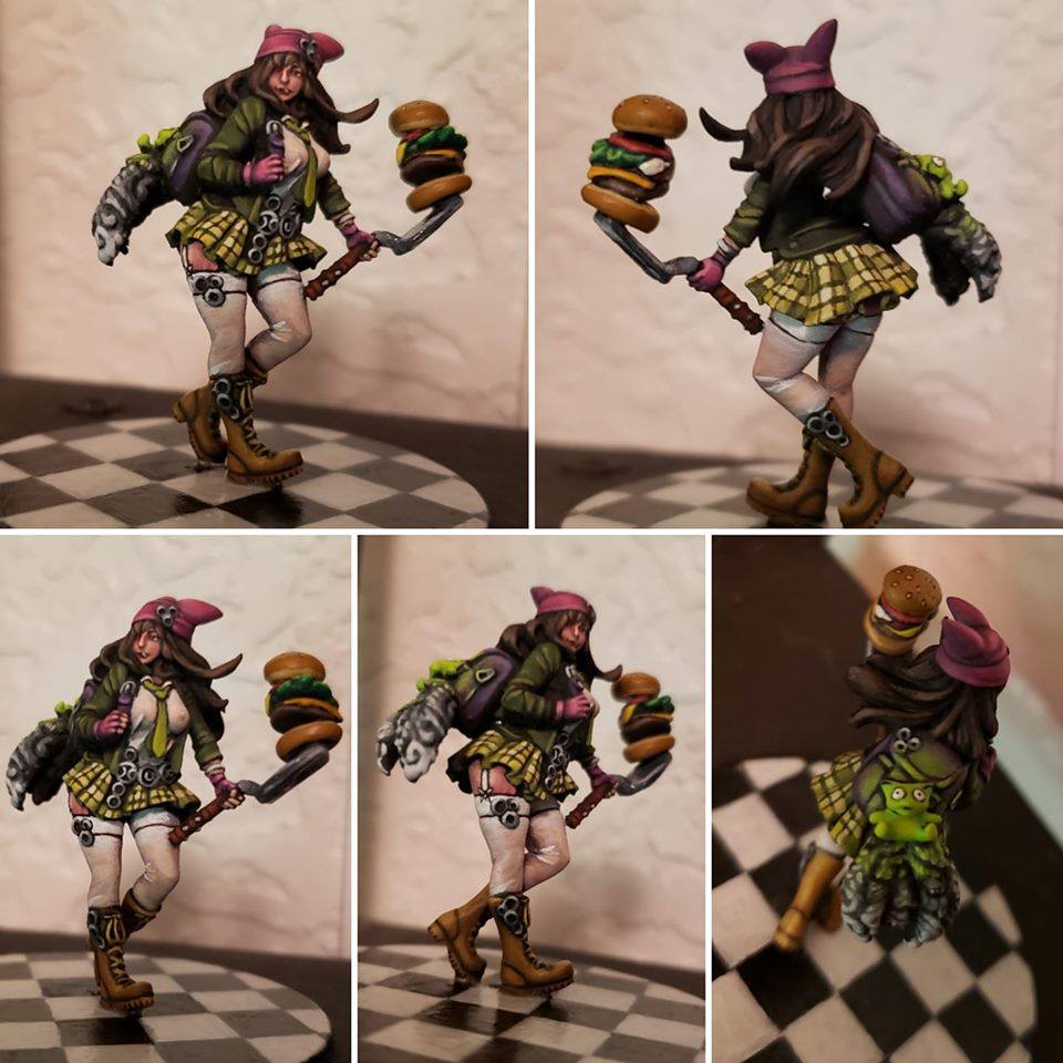 minis collage SoonerCon 28 Miniatures Painting Best in Show WInner